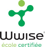 logo AUDIOKINETIC WWISE authorized school - centre agréé